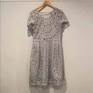 Jcrew gray bridesmaids dress